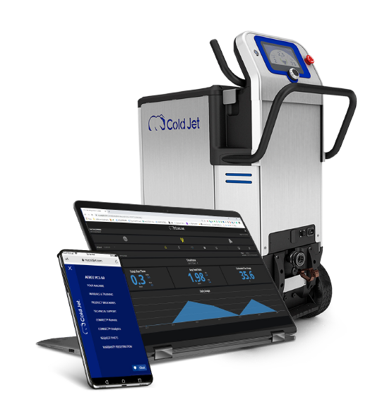 Cold Jet CONNECT® - die smarte Wahl für Support, Schulungen und Analysen