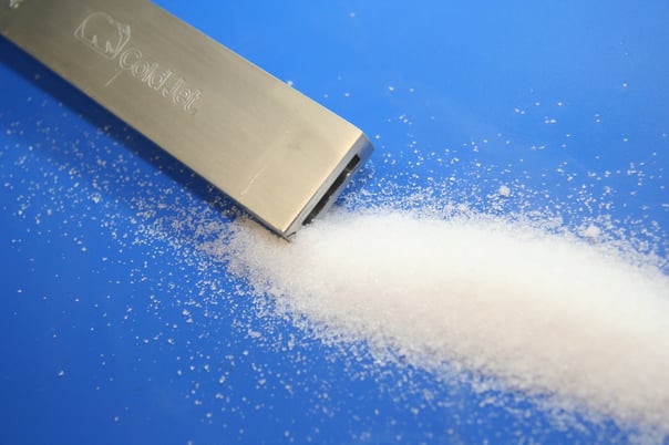Düse mit Trockeneis