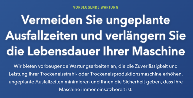 Vorbeugende Wartung