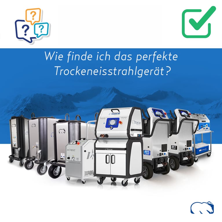 Wie wähle ich das beste Trockeneisstrahlgerät aus? Der Ratgeber