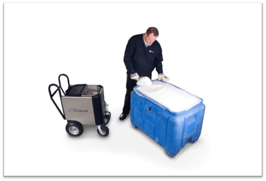 Trockeneiscontainer